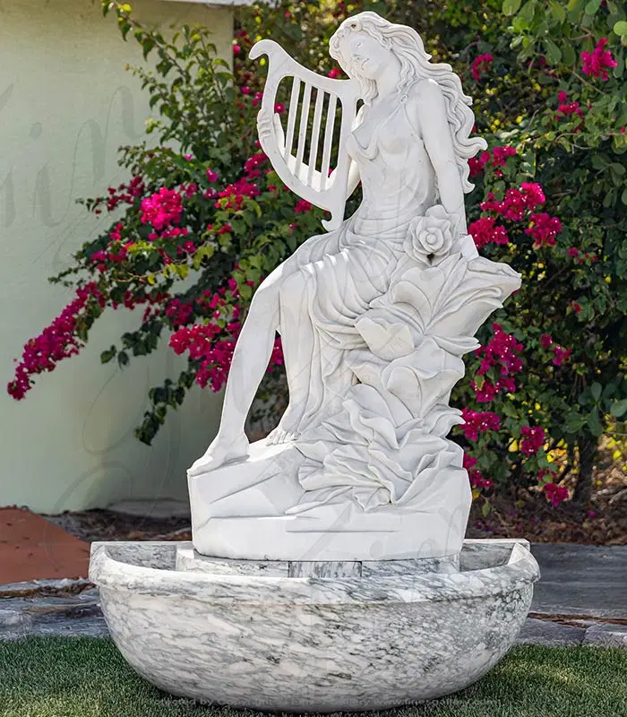 Enchanting Beauty Marble Wall Fountain