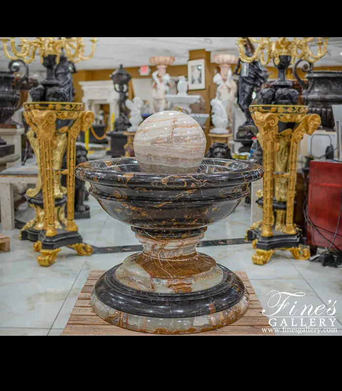 Onyx and Marble Fountain