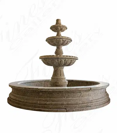 Grecian Gardens Granite Fountain