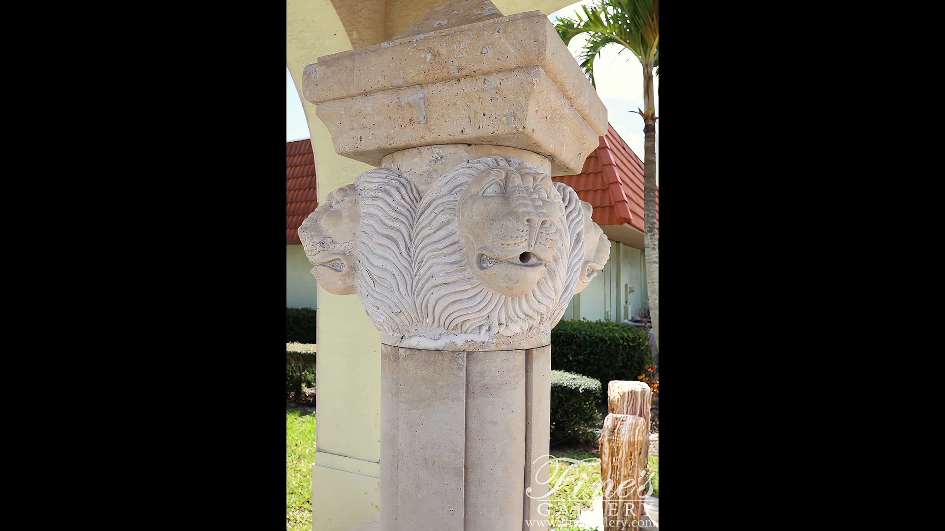 Italian Villa Travertine Fountain — Model MF-1668 — product video