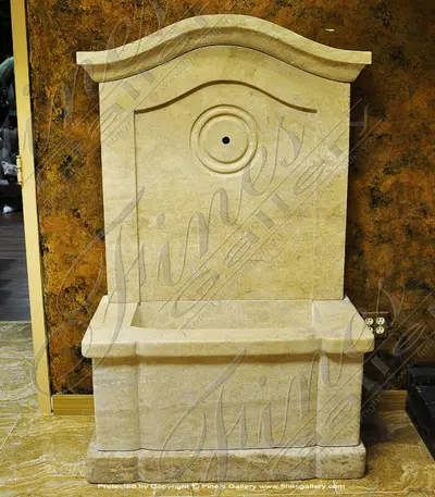 French Provincial Fountain in Antique Marble