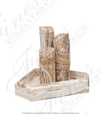 Tra Onyx Pillar Fountain