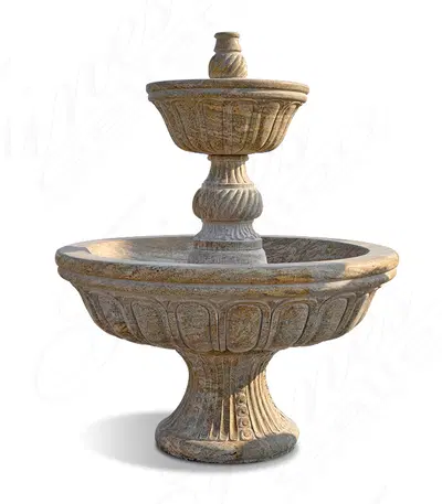 Solid Granite Garden Fountain Self Contained