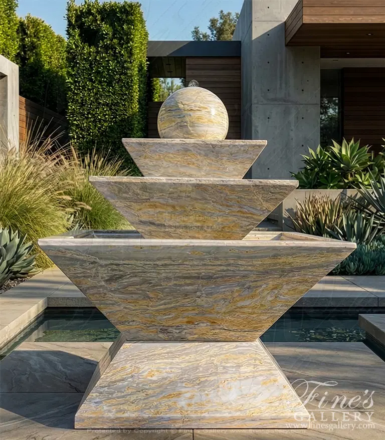 Orobico Light Modern Marble Fountain
