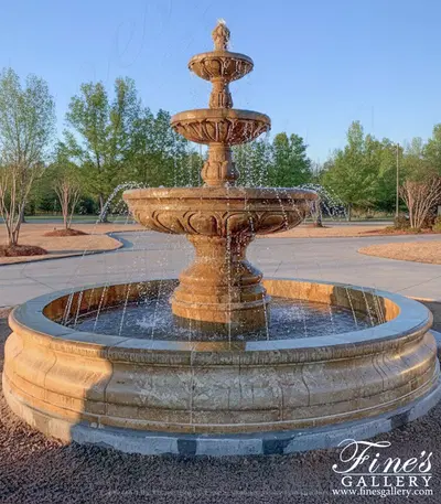 Custom Granite Fountain Installation