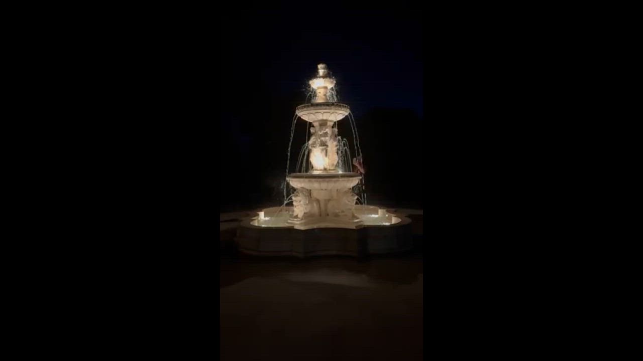 Roman Ladies and Lions Fountain in Classic Light Travertine — Model MF-2151 — product video