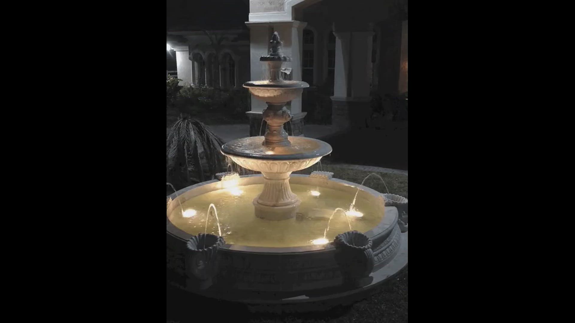 Tiered Versailles Marble Fountain in Statuary Marble — Model MF-238 — product video