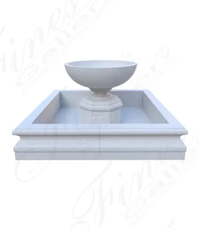 Contemporary Fountain in Vrasta Limestone