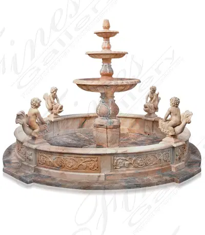 Rosetta Fountain & Cherub Pool