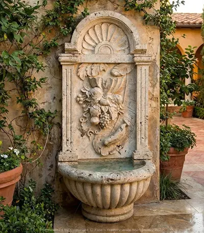 Tuscan Wall Fountain