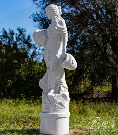 Grecian Lady w/Vases Fountain