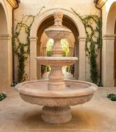 Rosetta Marble Fountain