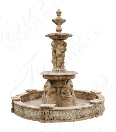 Antique Style Monumental Fountain
