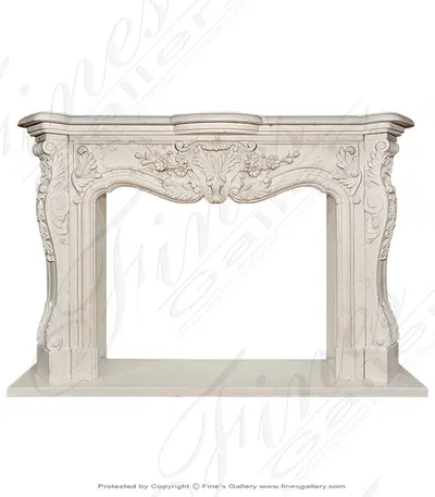 French Style Marble Mantel