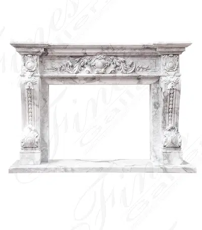 Italian Calacatta Marble Surround