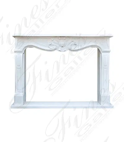 Simple French Marble Mantel