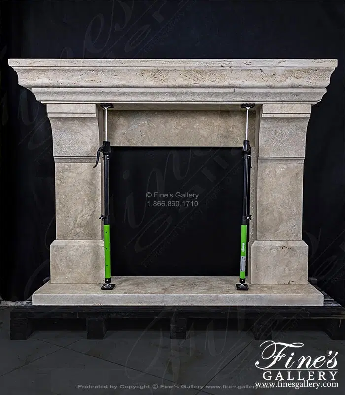 Italian Travertine Simplicity Surround