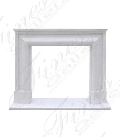 Statuary White Bolection Style Surround with Shelf