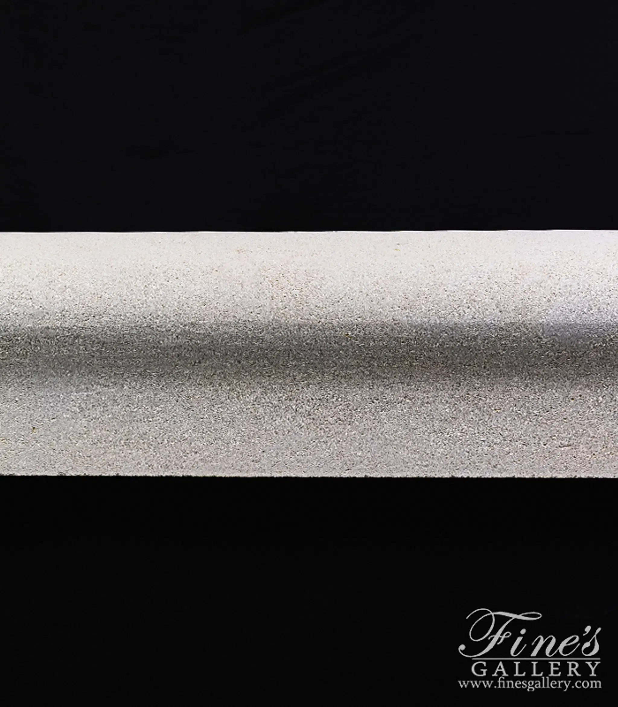 Modern Bolection Style Surround in French Limestone — Model MFP-2559 — detail view 4