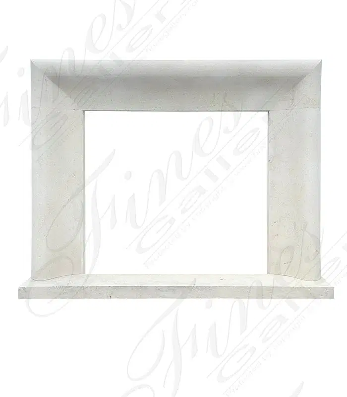 Modern Bolection Style Surround in French Limestone
