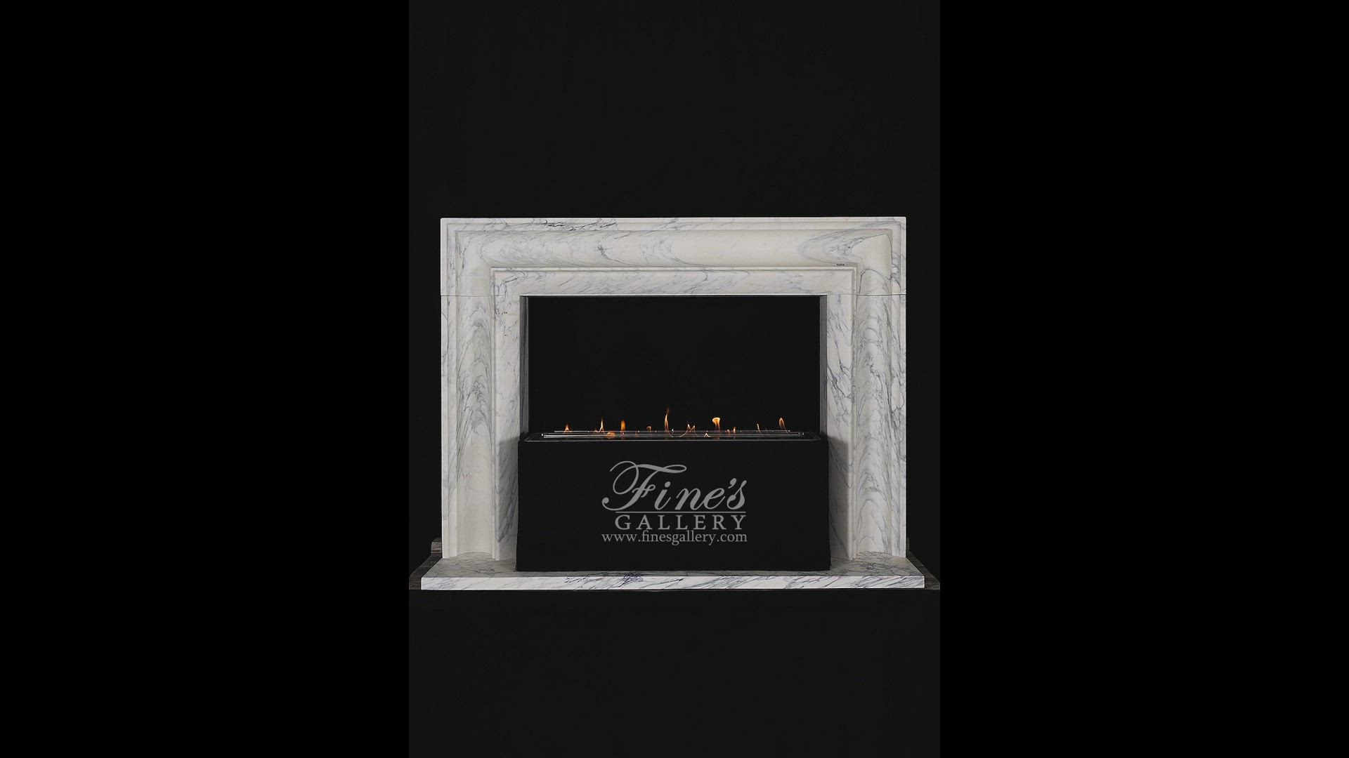 Rare Arabascato Corchia Bolection Style Mantel — Model MFP-2651 — product video