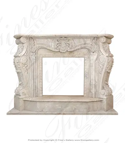 Emperors Garden Beige Marble Surround