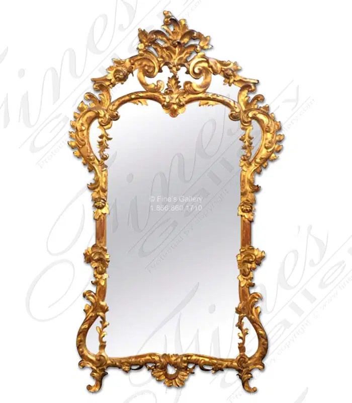 Louis XV Gold Gild Mirror