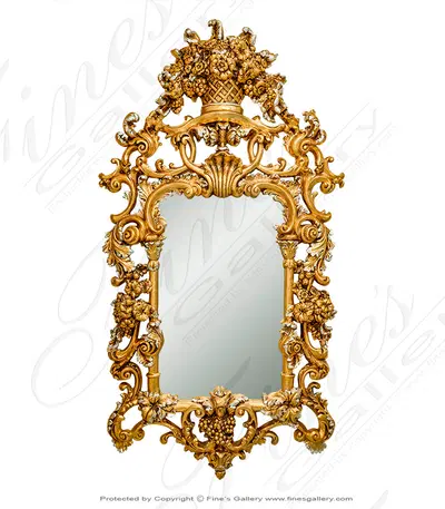 Stunning Gold Finished Mirror