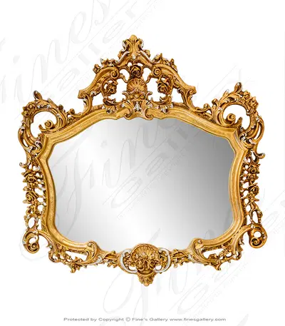 Ornate Gold Gild Mirror