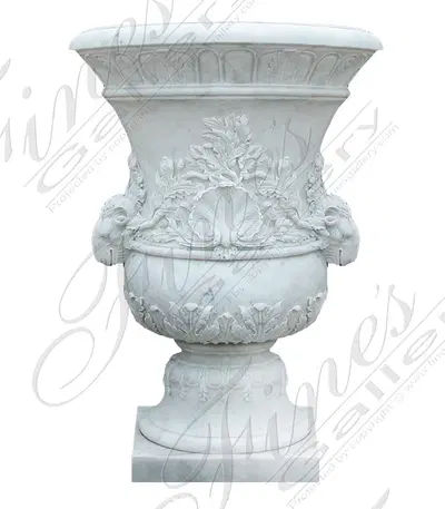 Italian Gothic Marble Planter