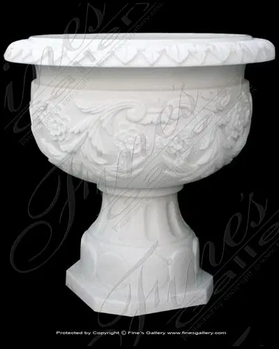 Traditional Marble Planter