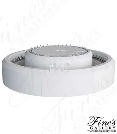 Contemporary Marble Pool Basin 