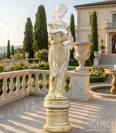 Beautiful Goddess Onyx Statue