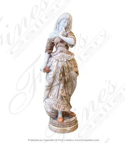 Victorian Marble Lady