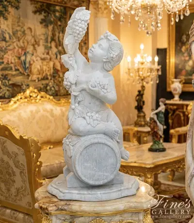 White Marble Cherub
