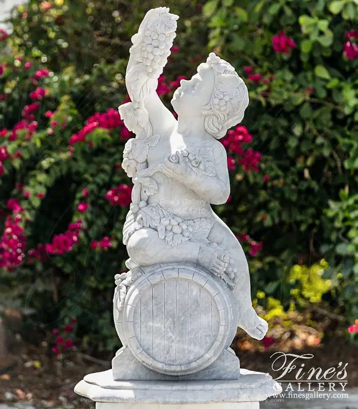 White Marble Cherub