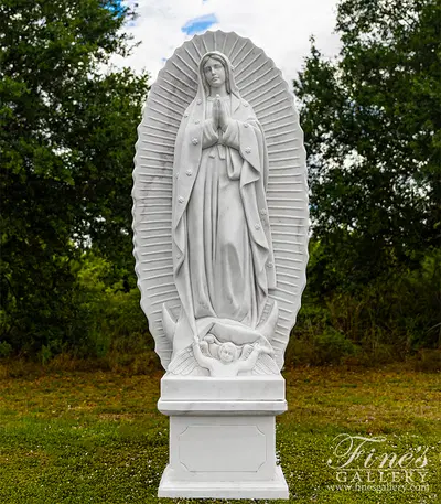 Our Lady of Guadalupe Marble Statue