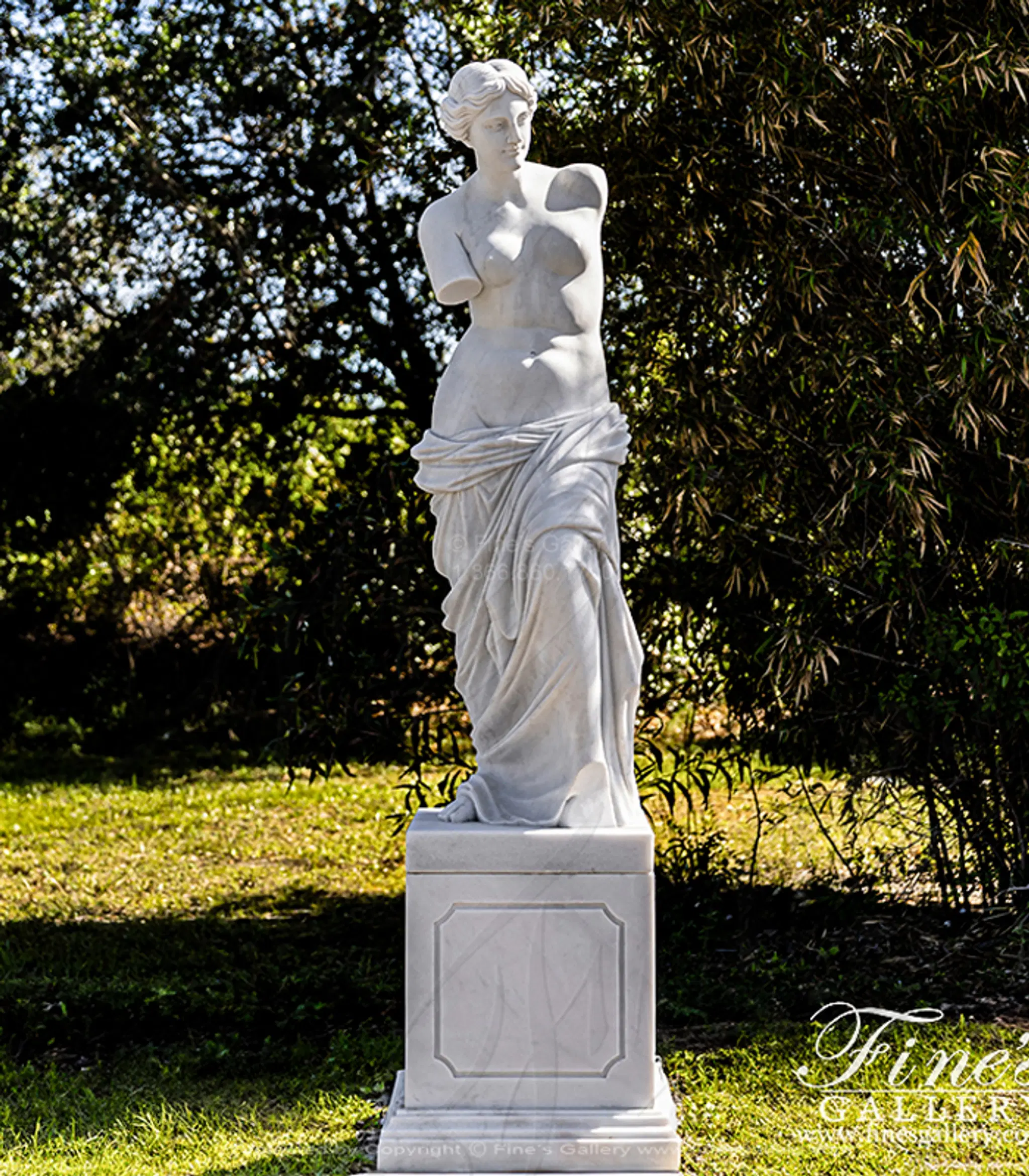 Statuary Marble Venus De Milo Statue