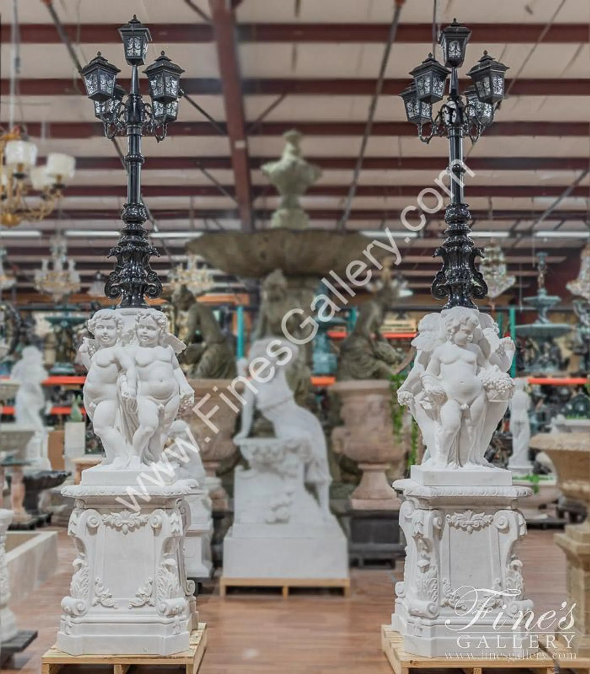 Museum Quality Hand Carved Marble Statuary