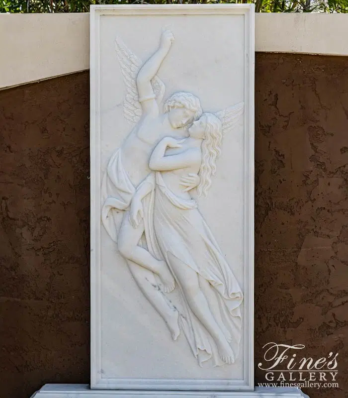 Angel Seduction in Statuary White Marble 