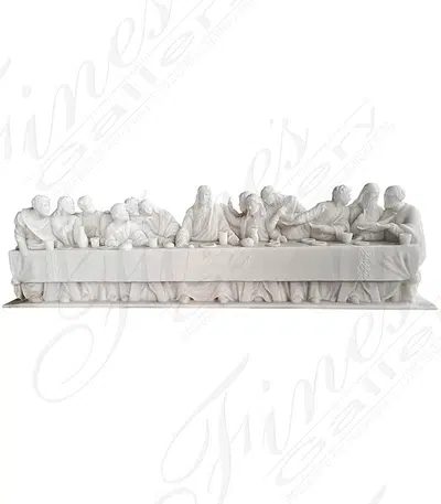 The Last Supper Marble Statue