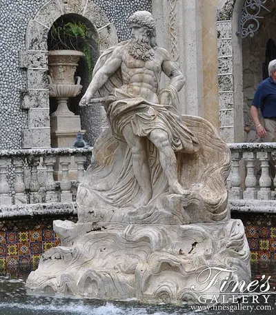Life Size Statue of Neptune