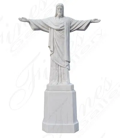 Christ the Redeemer Marble Statue
