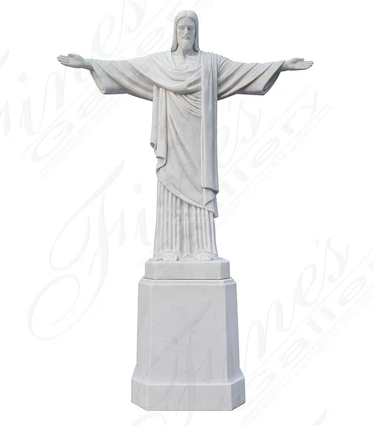 Christ the Redeemer Marble Statue