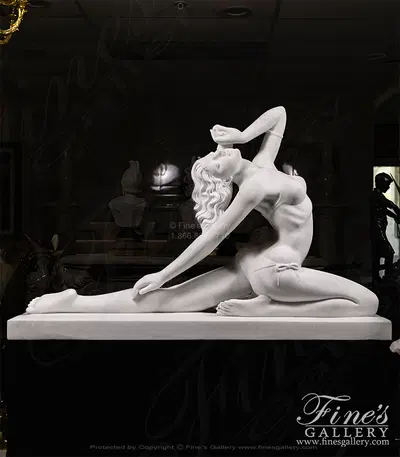 Bikini Female Figure in Statuary Marble