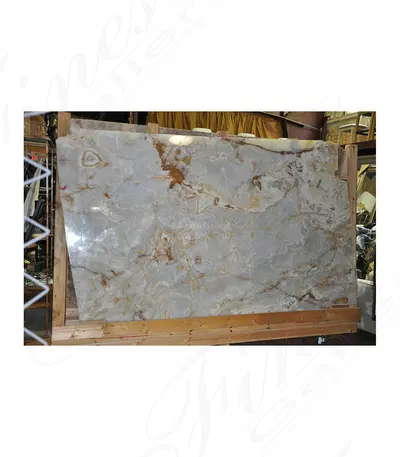 Premium Onyx Marble Slabs - Set of 2 Natural Stone Slabs
