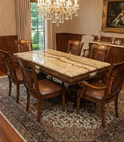 Onyx / Wood Table