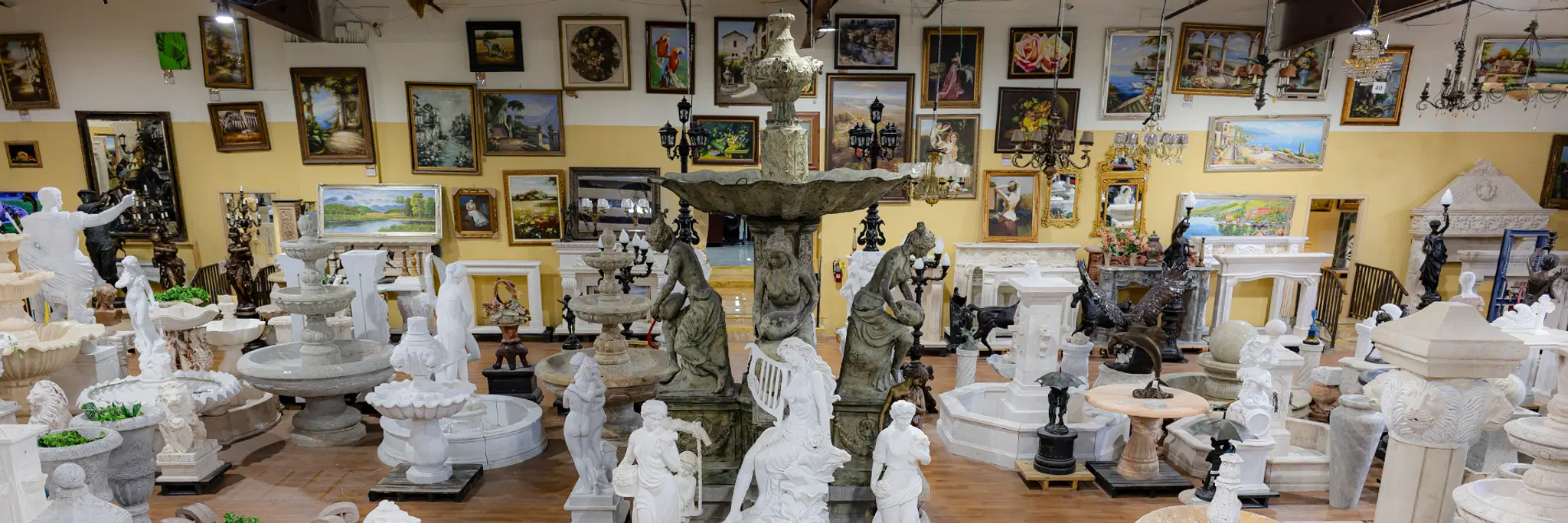 Fine's Gallery's Beautiful Showroom