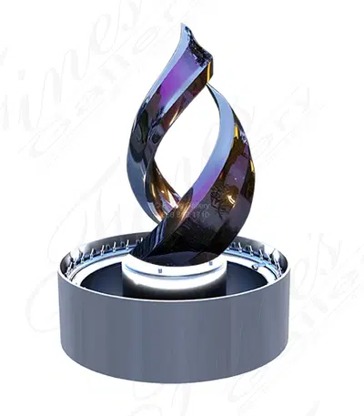 Bespoke Fountain in Marine Grade Stainless Steel